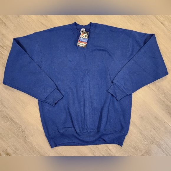 Vintage BVD Crewneck Sweatshirt Mens Size XXL New w/ Tags Made in USA - Picture 1 of 6